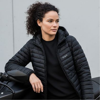 Doudoune moto DXR ARCADIA - Noir