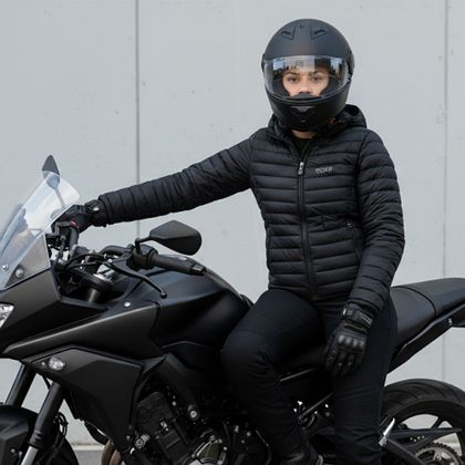 Doudoune moto DXR ARCADIA - Noir