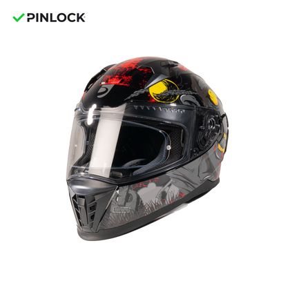 Casque intégral Dexter EROS NEGAN - Noir / Gris Ref : DX0695 