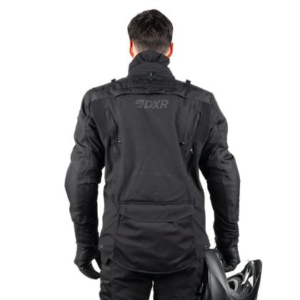 DXR D-TEX Motorjas - Zwart