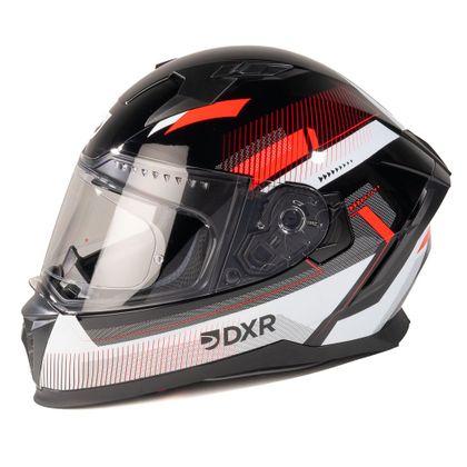 Casque intégral DXR EROS VOX - Noir / Rouge