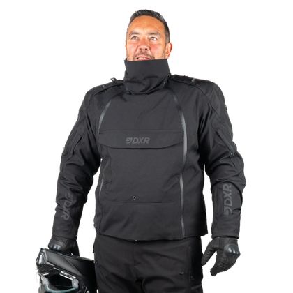 DXR D-TEX Motorjas - Zwart