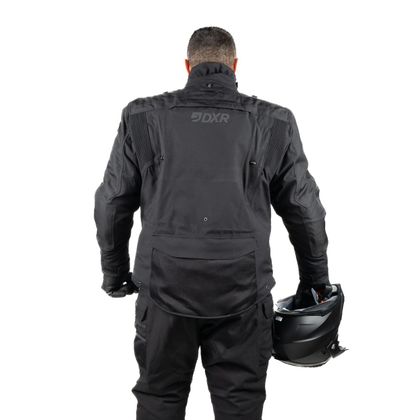 DXR D-TEX Motorjas - Zwart