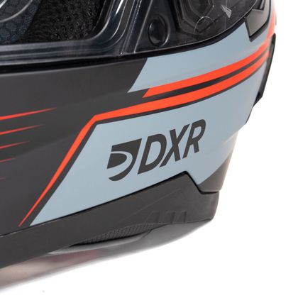 Capacete integral DXR EROS NEO - Preto / Vermelho