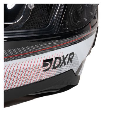 Casque intégral DXR EROS VOX - Noir / Rouge