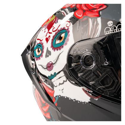 Dexter EROS SANTITA Integraalhelm - Zwart