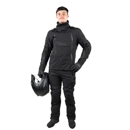 DXR D-TEX Motorjas - Zwart