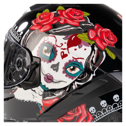 Dexter EROS SANTITA Integraalhelm - Zwart
