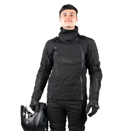 DXR D-TEX Motorjas - Zwart