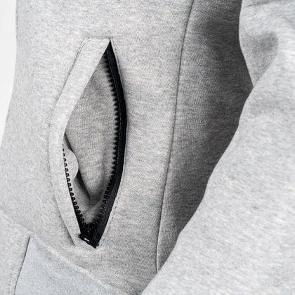 DXR FLEEZ LADY Motorcycle sweatshirt - Grey