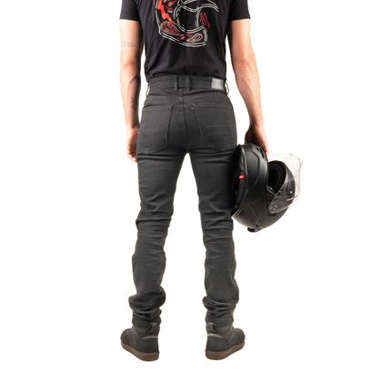 DXR JONES Jean - Slim - Zwart