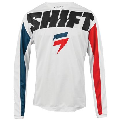 Camiseta de motocross Shift WHIT3 YORK - WHITE 2019 Ref : SHF0387 