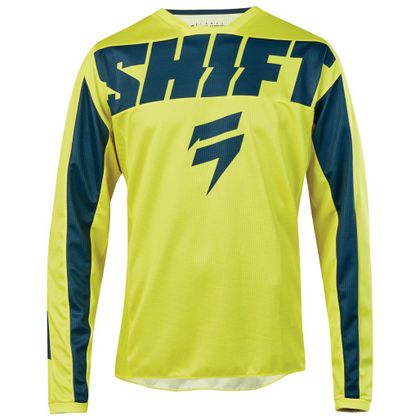 Camiseta de motocross Shift WHIT3 YORK - YELLOW NAVY 2019 Ref : SHF0389 