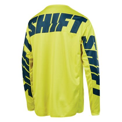 Camiseta de motocross Shift YOUTH WHIT3 YORK - YELLOW NAVY