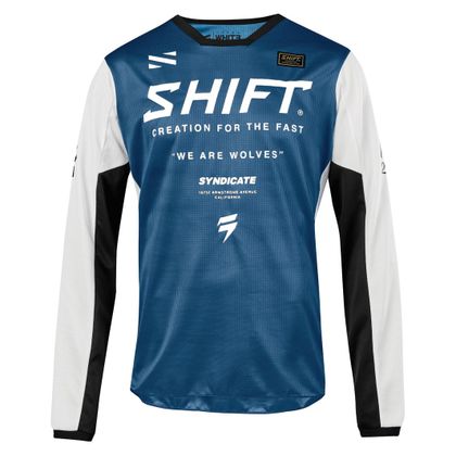Maillot cross Shift WHIT3 MUSE - BLUE 2019 Ref : SHF0391 