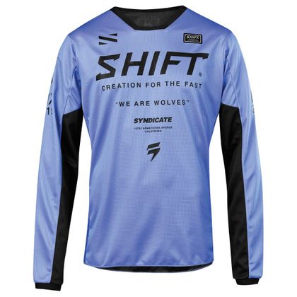 Camiseta de motocross Shift WHIT3 MUSE - PUR 2019 Ref : SHF0395 