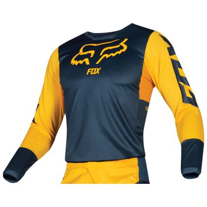 Camiseta de motocross Fox 180 - PRZM - NAVY YELLOW 2019