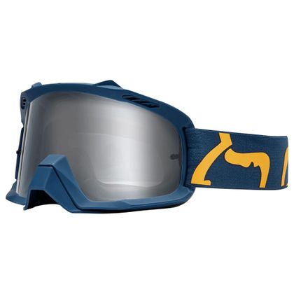 Masque cross Fox YOUTH AIR SPACE - RACE - NAVY YELLOW Ref : FX2266 / 21819-046-NS 