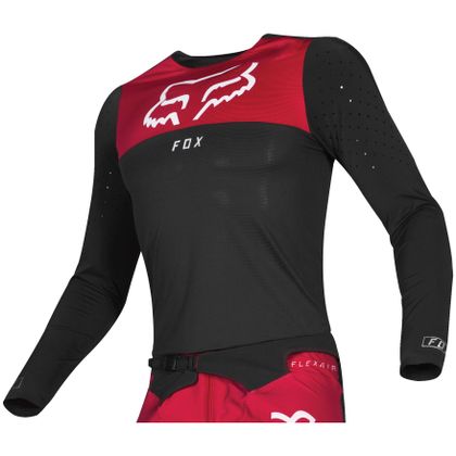Camiseta de motocross Fox FLEXAIR - ROYL - FLAME RED 2019