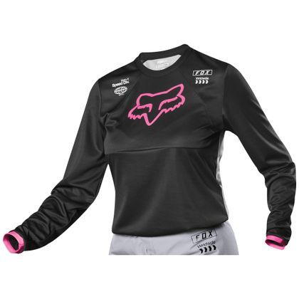 Camiseta de motocross Fox WOMEN 180 - MATA - BLACK PINK 2019