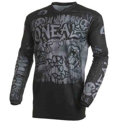 Maillot cross O'Neal ELEMENT - RANCID 2026 - Noir / Gris Ref : OL2498 