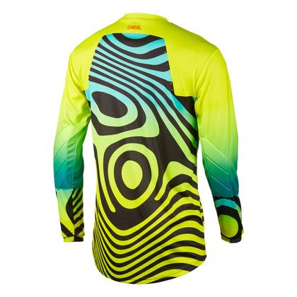 O'Neal ELEMENT - NOVA - KINDER Crossshirt - Zwart / Geel