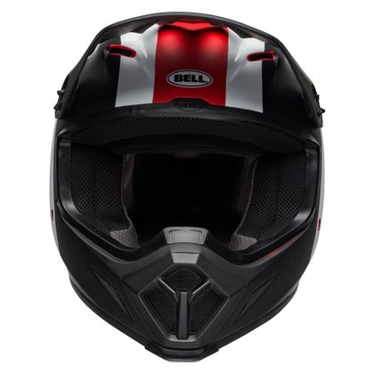 Casco de motocross Bell MX-9 MIPS PRESENCE BLACK/WHITE/RED 2019