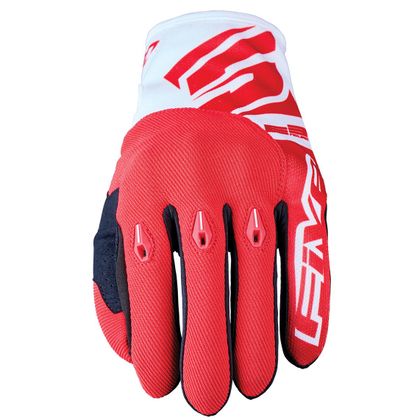 Gants Enduro Five E3 EVO 2026 - Blanc / Rouge Ref : FV0318-C6200 