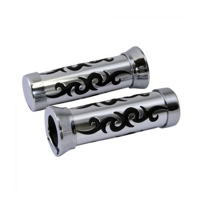 Bike It 22 mm left, 25 mm right Universal Handlebar grips - Grey