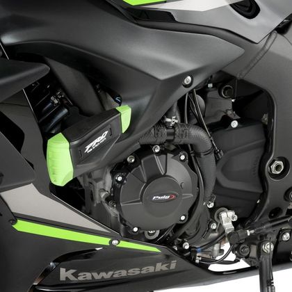 Puig Kit de 3 pare-carters Motorbeveiliging - Zwart