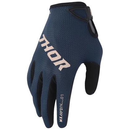 Thor RIDE - STATIC - WOMEN 2025 Cross gloves - Yellow / Orange Ref : TO3287 