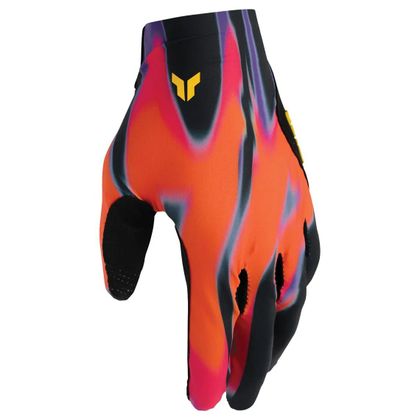 Thor SPORT INFERNO 2025 Cross gloves - Orange / Purple