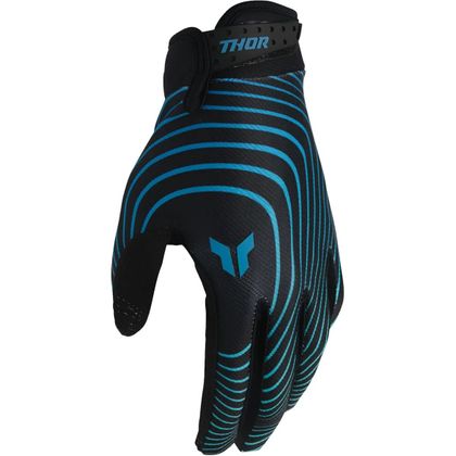 Thor LAUNCH - IDENTITY 2025 Cross gloves - Blue / Black