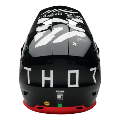 Casque cross Thor REFLEX - SPORT STRIKE 2025 - Noir / Rouge