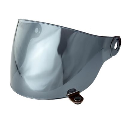 Pantalla de casco Bell FLAT BULLIT (imán de cierre marrón) 2015 - Gris / Iridio