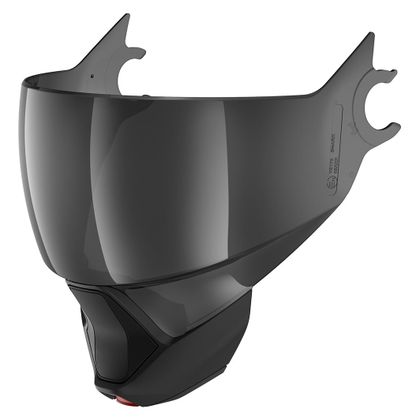 Ecran casque Shark SMOKE AR / AB - MENTONNIERE MAT - EVOJET - Noir