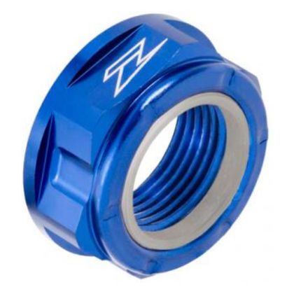 Ecrou de roue Zéta M22X32-P1.5 H12L - Bleu