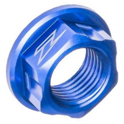 Ecrou de roue Zéta M18X24-P1.5 H9 - Bleu