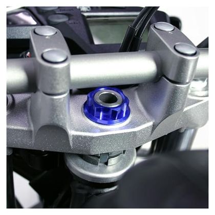 Ecrou colonne de direction Zéta  - Bleu