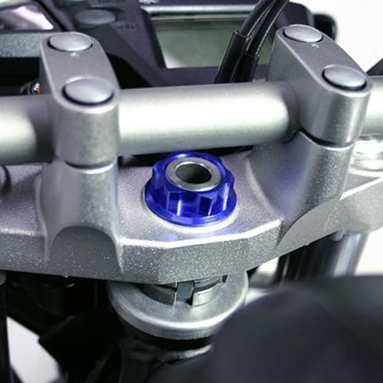 Ecrou colonne de direction Zéta  - Bleu