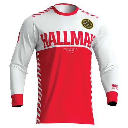 Thor HALLMAN DIFFER SLICE 2026 Cross jersey - White / Red Ref : TO2910 