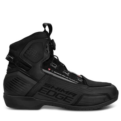 Shima EDGE WATERPROOF Motorcycle Sneakers - Black