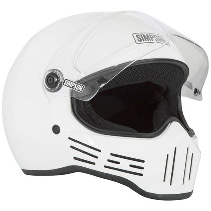 Simpson M30 SLIPLINE SOLID Integralhelm - Weiß