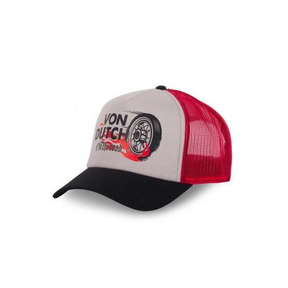 Von Dutch CREW BAMBOO-EFFEKT Mütze - Rot