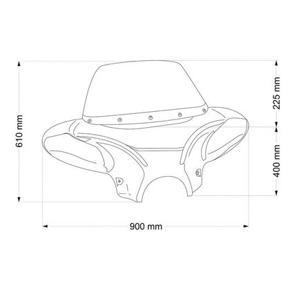 CustomAcces BATWING Gabelplatten