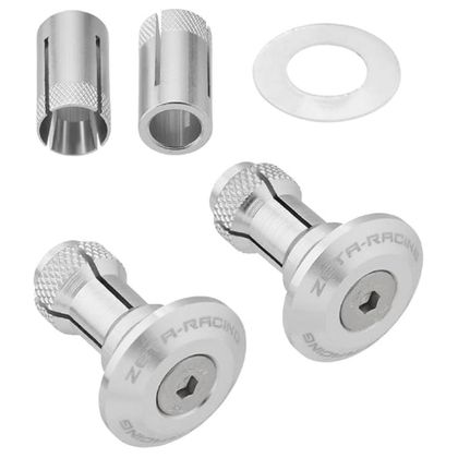 Zéta 29MM 2PCS Lenkradkappen Universell - Grau Ref : ZE4950 / ZE487001 