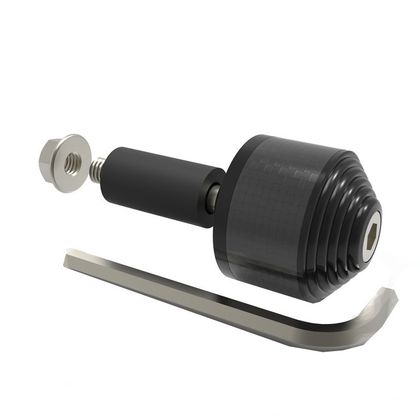 Oxford CarbEnds 2 (22 mm) Universal Handlebar ends - Black Ref : OD0160 