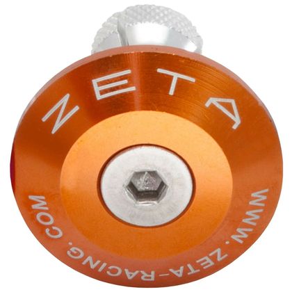 Zéta 35MM 2PCS Universal Steering wheel caps - Orange Ref : ZE4963 / ZE487109 