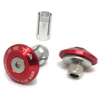 Zéta 29MM Universal Steering wheel caps - Red