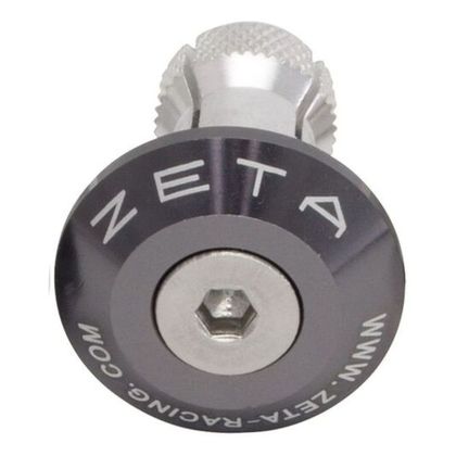 Zéta 29MM 2PCS Lenkradkappen Universell - Grau Ref : ZE4951 / ZE487003 
